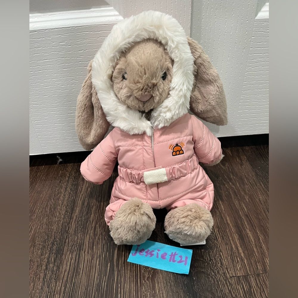Jellycat Bashful Bunny 'Snow Suit' 2025 RETIRED NEW 100%Authentic NWT US SHIP